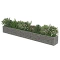 Miniatyrbillede 4 af 8: vidaXL gabion-højbed 450x50x50 cm galvaniseret stål