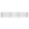 Miniatyrbillede 5 af 8: vidaXL gabion-højbed 270x50x50 cm galvaniseret stål