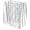 Miniatyrbillede 3 af 8: vidaXL gabion-højbed 90x50x100 cm galvaniseret stål