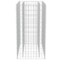 Miniatyrbillede 6 af 8: vidaXL gabion-højbed 90x50x100 cm galvaniseret stål
