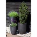 Miniatyrbillede 9 af 10: Capi krukke Nature Rib 43x41 cm sort KBLR935