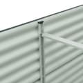 Miniatyrbillede 7 af 10: vidaXL forhøjet plantekasse 240x80x81 cm galvaniseret stål grå