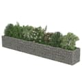 Miniatyrbilde 4 av 8: vidaXL Gabion høybed galvanisert stål 360x50x50 cm