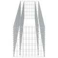 Miniatyrbilde 6 av 8: vidaXL Gabion høybed galvanisert stål 360x50x50 cm