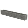 Miniatyrbilde 2 av 8: vidaXL Gabion høybed galvanisert stål 360x50x50 cm