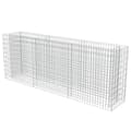 Miniatyrbilde 3 av 8: vidaXL Gabion høybed galvanisert stål 270x50x100 cm