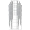Miniatyrbilde 6 av 8: vidaXL Gabion høybed galvanisert stål 270x50x100 cm