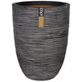Miniatyrbilde 1 av 10: Capi Plantevase Nature Rib elegant lav 46x58 cm antrasitt KOFZ783