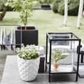 Miniatyrbilde 6 av 11: Capi Plantepotte Urban Smooth kvadratisk 30x30x30 cm svart KBL902