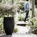 Miniatyrbilde 4 av 10: Capi Blomsterpotte Nature Rib elegant Deluxe 40x60 cm svart KBLR1131