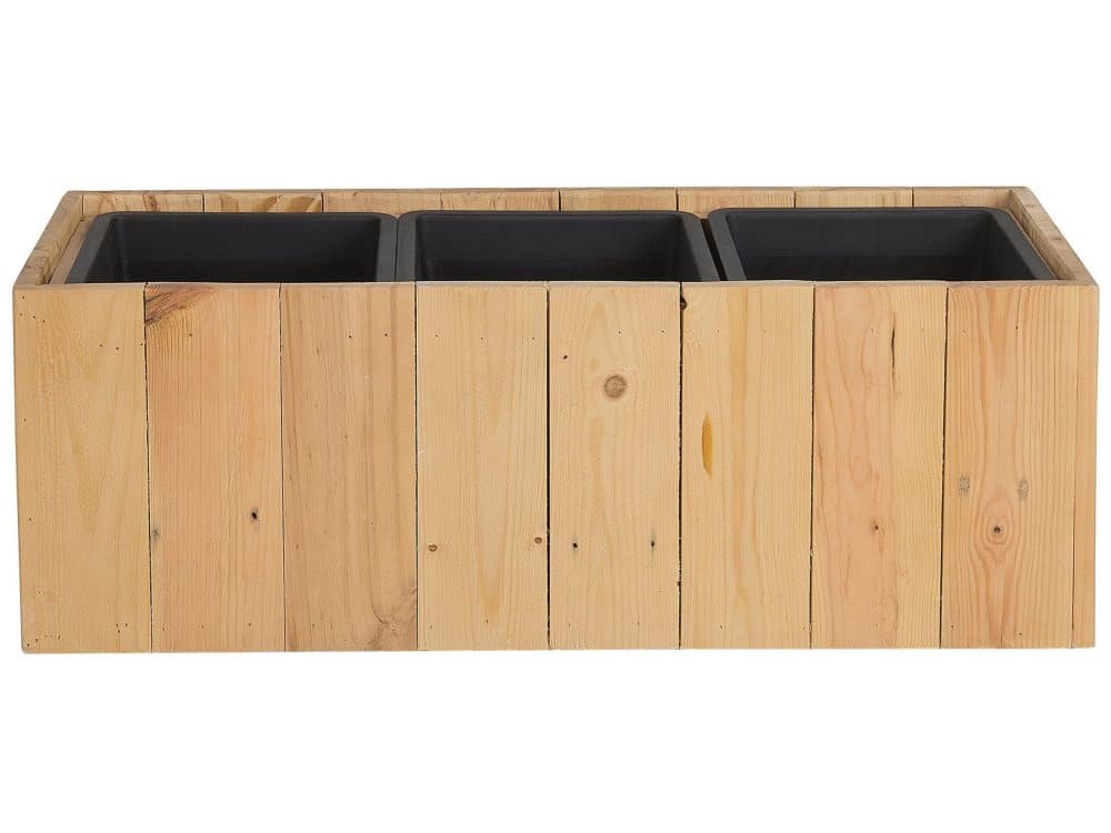Blomkruka 66 x 24 x 24 cm trä TRIKALA