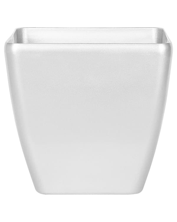 Kruka Silver Fiberlera 35 x 35 x 34 cm Utomhus Inomhus Allväder