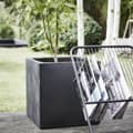 Miniatyrbillede 4 af 11: Capi plantekasse Urban Smooth 40x40x40 cm firkantet sort KBL903