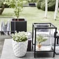 Miniatyrbillede 6 af 11: Capi plantekasse Urban Smooth 40x40x40 cm firkantet sort KBL903