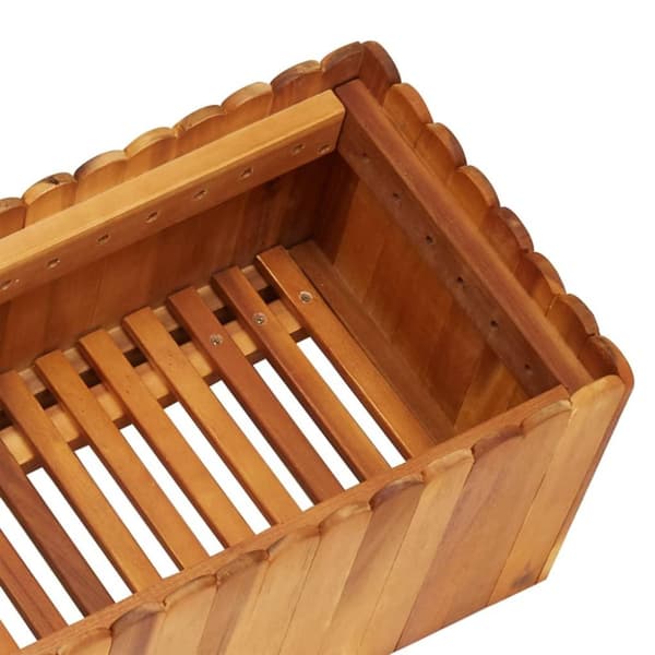 vidaXL Høybed 150x30x25 cm heltre akasie