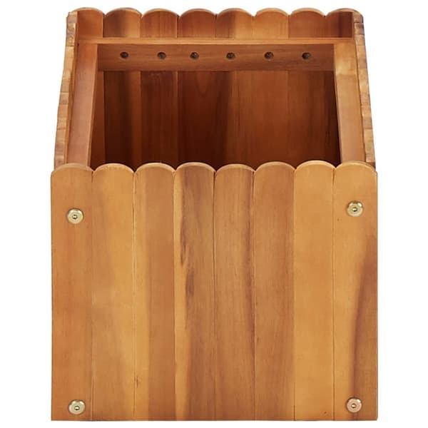 vidaXL Høybed 50x30x25 cm heltre akasie