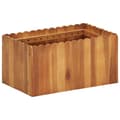 Miniatyrbilde 1 av 6: vidaXL Høybed 50x30x25 cm heltre akasie