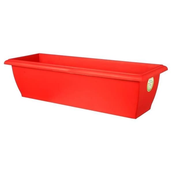 RIVIERA Jardiniere Evolution - 80 x 40 x H 32 cm - 64 L - Röd
