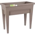 Pikkukuva 1 / 2: EDA Vegetabilisk trädgård med City Veg-bord &amp; bord - 73 x 38,5 x H 68 cm - 57 L - Taupe