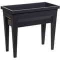 Pikkukuva 1 / 3: EDA Vegetabilisk trädgård med City Veg-bord &amp; bord - 73 x 38,5 x H 68 cm - 57 L - Antracitgrå
