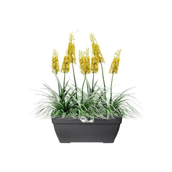 ELHO Vibia 80 terrasslåda - Antracitgrå - Utomhus - L 34,2 x B 77,4 x H 33,2 cm