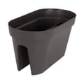Miniatyrbild 1 av 3: ARTEVASI Planter för balkong Capri - 30 x 60 x H 30 cm - 26,8 L - Antracitgrå