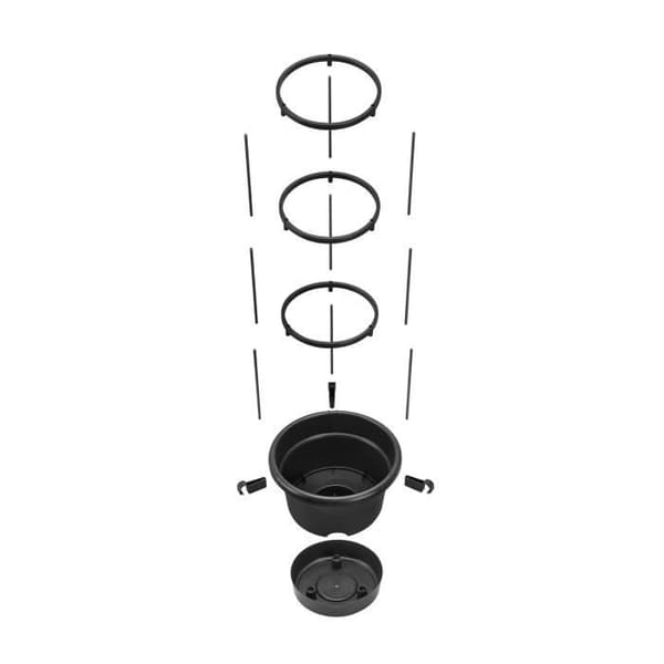 ELHO Green Basics tomatkruka - 33 cm - Ljus svart