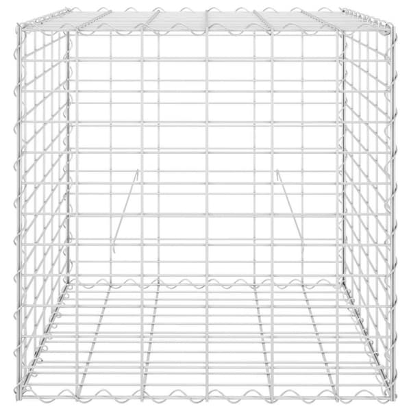 vidaXL Gabion høybed kubeformet ståltråd 60x60x60 cm