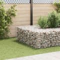Miniatyrbilde 1 av 5: vidaXL Gabion høybed kubeformet ståltråd 60x60x60 cm