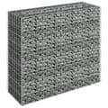 Miniatyrbillede 3 af 7: vidaXL gabion-højbed 90x30x90 cm galvaniseret stål