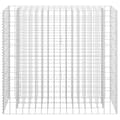 Miniatyrbillede 4 af 7: vidaXL gabion-højbed 90x30x90 cm galvaniseret stål