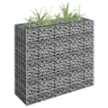 Miniatyrbillede 1 af 7: vidaXL gabion-højbed 90x30x90 cm galvaniseret stål