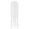 Miniatyrbilde 4 av 6: vidaXL Gabion plantekasse H-formet ståltråd 260x40x150 cm