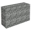 Miniatyrbilde 3 av 7: vidaXL Gabion høybed galvanisert stål 90x30x60 cm