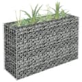 Miniatyrbilde 1 av 7: vidaXL Gabion høybed galvanisert stål 90x30x60 cm