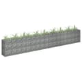 Miniatyrbilde 1 av 7: vidaXL Gabion høybed galvanisert stål 360x30x60 cm