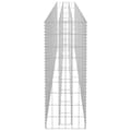 Miniatyrbilde 5 av 7: vidaXL Gabion høybed galvanisert stål 360x30x90 cm
