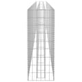 Miniatyrbilde 5 av 7: vidaXL Gabion høybed galvanisert stål 450x30x90 cm