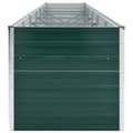 Miniatyrbilde 3 av 7: vidaXL Høybed galvanisert stål 480x80x77 cm grønn