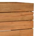 Miniatyrbilde 11 av 11: vidaXL Høybed 100x40x72 cm resirkulert teak og stål