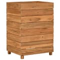 Miniatyrbillede 11 af 11: vidaXL højbed 50x40x72 c massivt teaktræ og stål