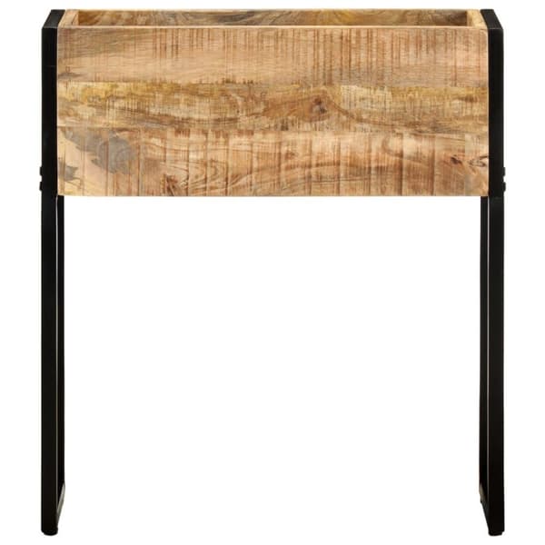 vidaXL Plantekasse 60x20x68 cm grov heltre mango