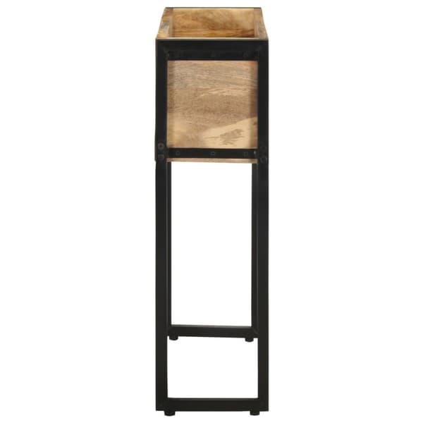 vidaXL Plantekasse 60x20x68 cm grov heltre mango