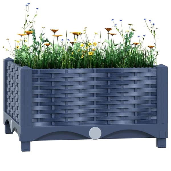 vidaXL højbed 40x40x23 cm polypropylen