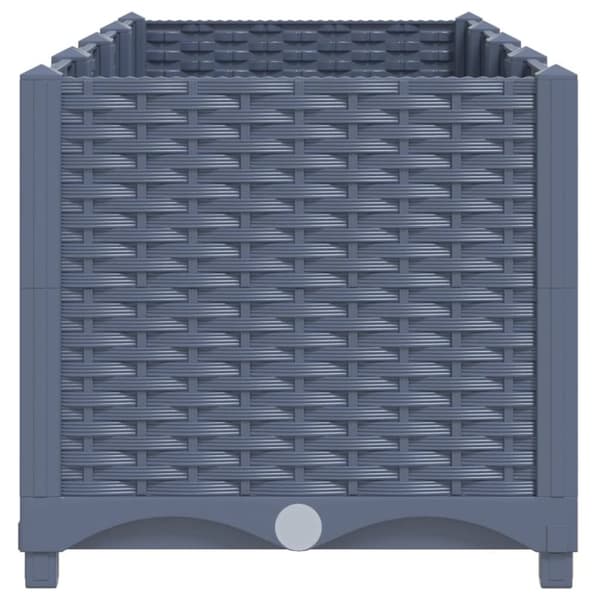 vidaXL højbed 160x40x38 cm polypropylen