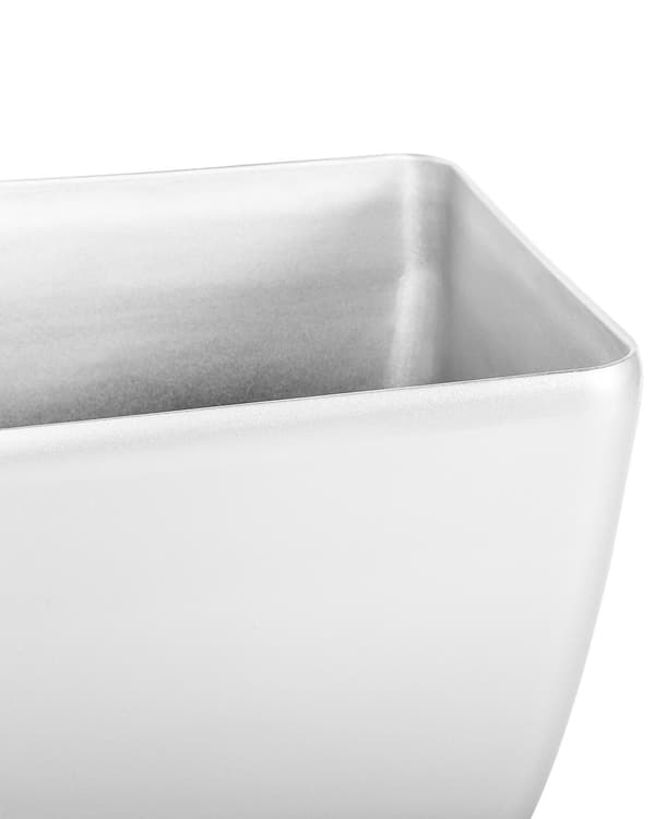 Plantepottepotteplanter Sølv fiberler Højglans udendørs 49 x 49 cm Alvejr