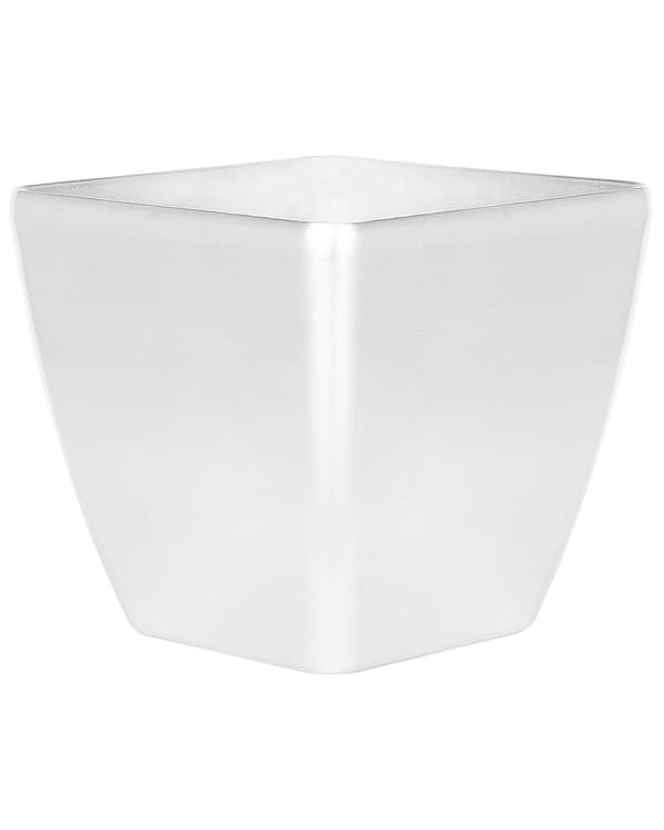 Plantepotte Sølv fiberler 41 x 42 x 42 cm Udendørs Indendørs Alvejr