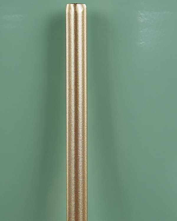 Växtställ Grön med Guld Järn 16 x 16 x 31 cm Inomhus Utomhus Metallblomkruka UV-beständig Modern Industriell Stående