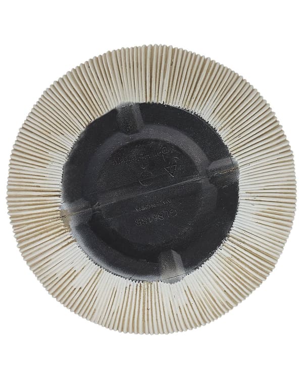Blomkruka Beige Polyresin 48 x ø 44 cm Hög blomkruka Modern Minimalistisk Utomhus Inomhus Dekor Tillbehör