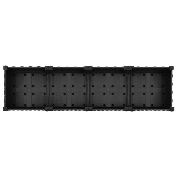 vidaXL højbed 160x40x23 cm polypropylen
